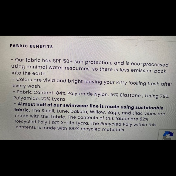 Kitty & Vibe, Star & Moon Swim top - Picture 6 of 7